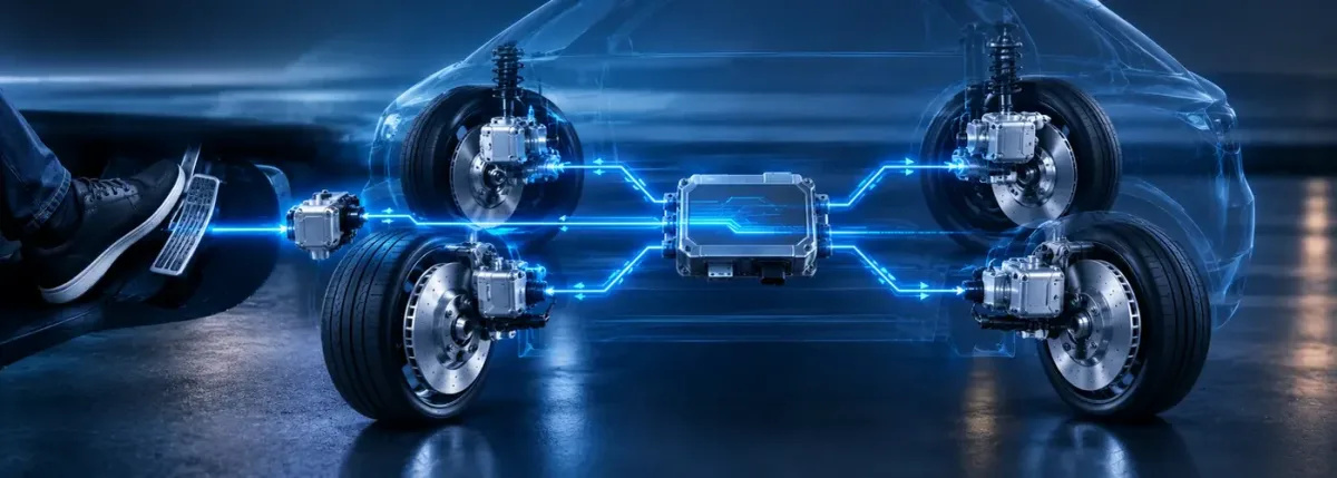 ترمز خودرو هم در حال خداحافظی با هیدرولیک است؛ سیستم Brake-by-Wire چیست؟